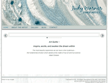 Tablet Screenshot of judywarner.com